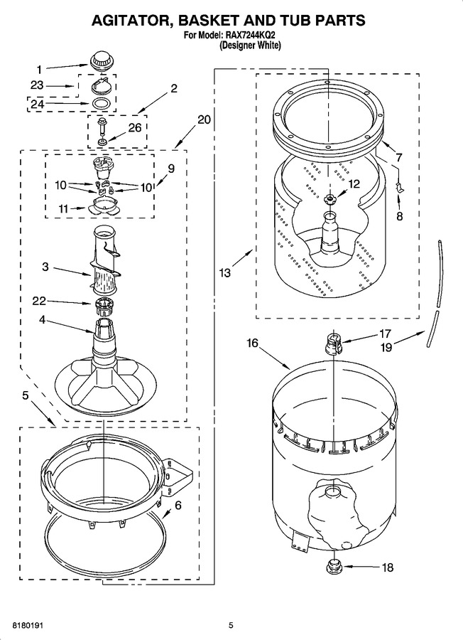 Diagram for RAX7244KQ2