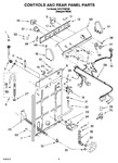 Diagram for 02 - Control And Rear Panel Parts