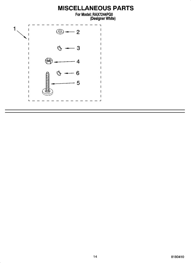Diagram for RAX7244PQ0