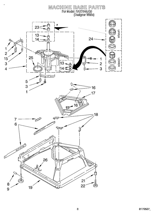Diagram for RAX7245JQ0