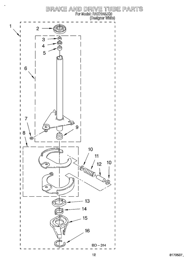 Diagram for RAX7245JQ0