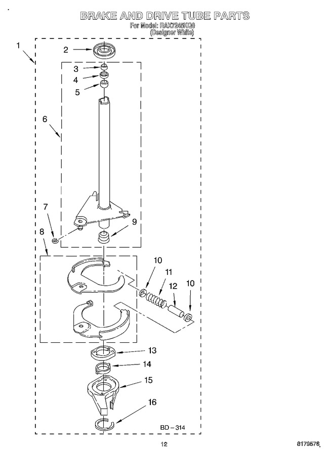 Diagram for RAX7245KQ0