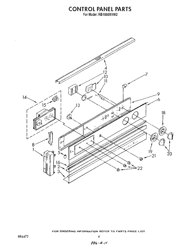 Diagram for RB1000XVW2