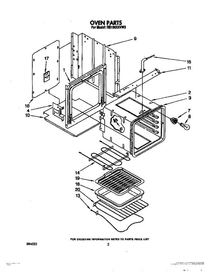 Diagram for RB1000XVW3