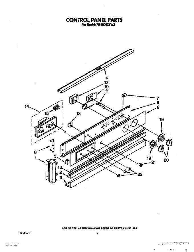 Diagram for RB1000XVW3
