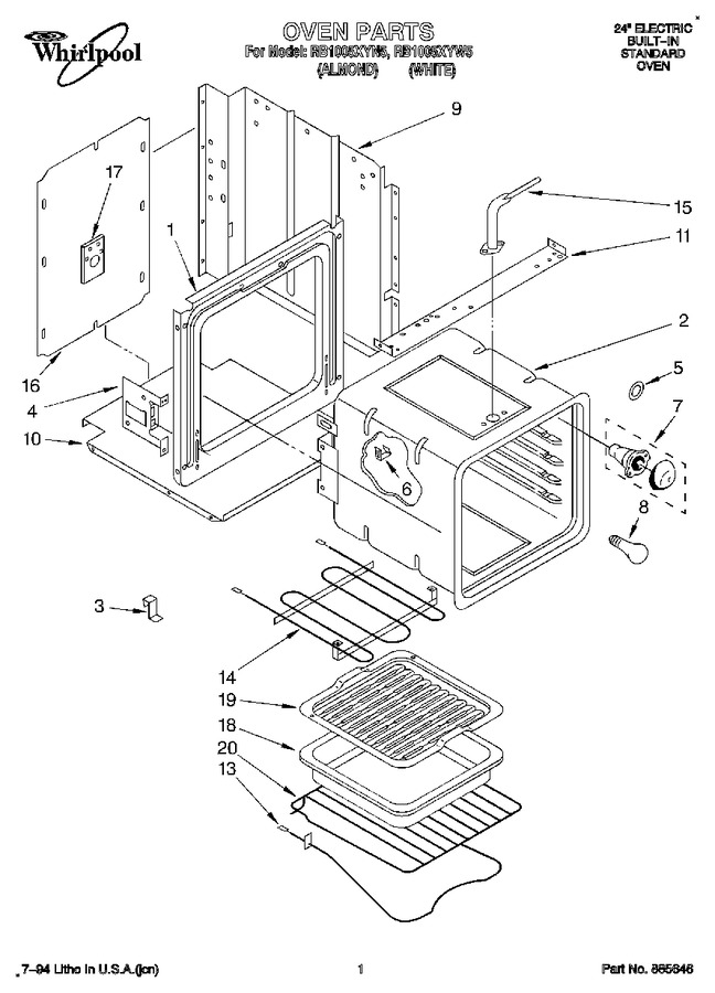 Diagram for RB1005XYN5