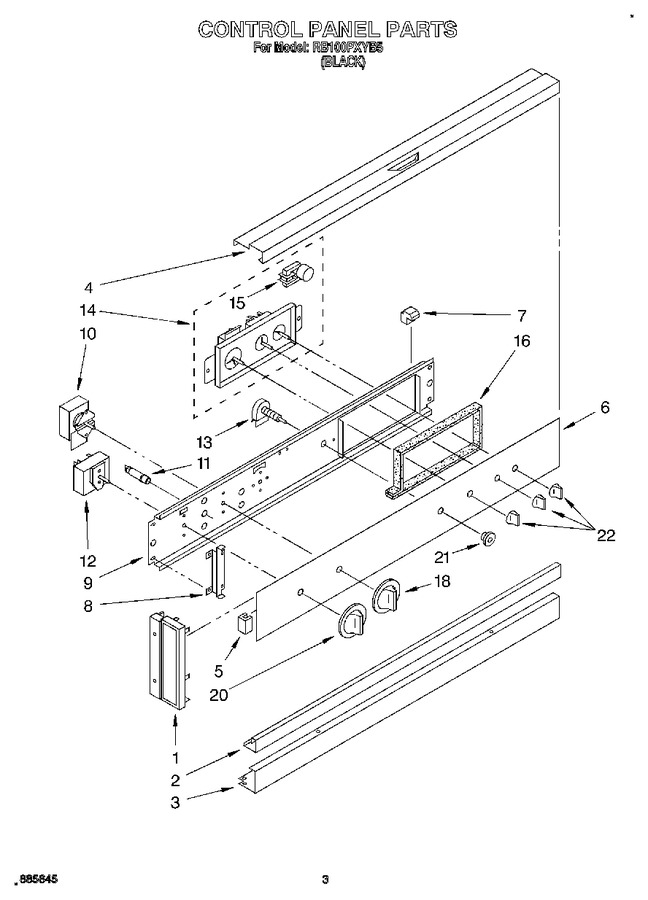 Diagram for RB100PXYB5