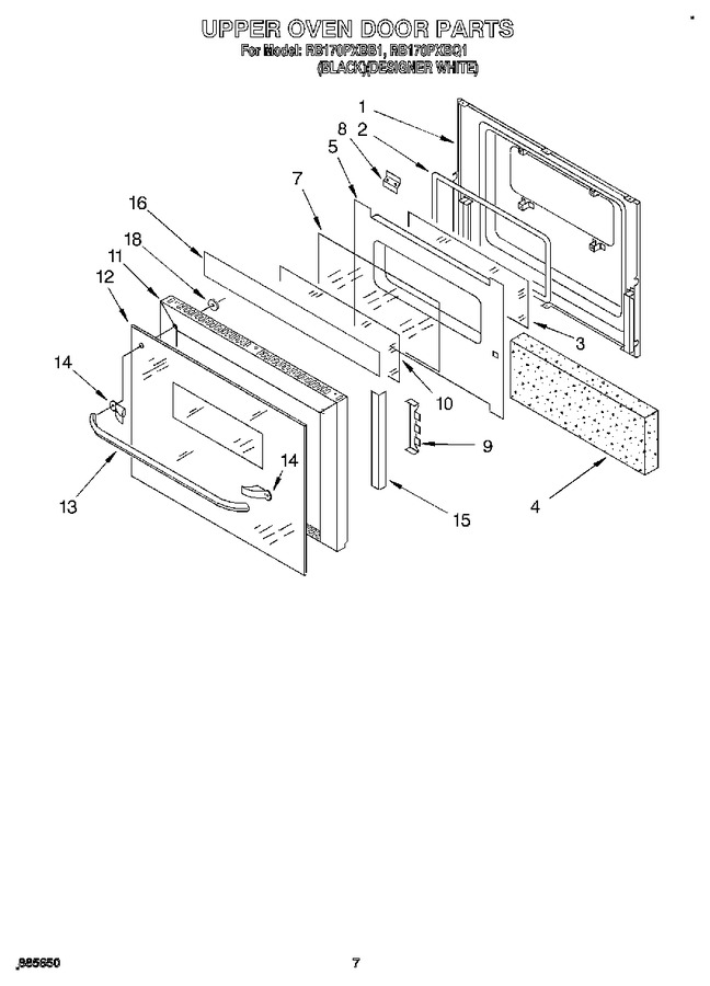 Diagram for RB170PXBB1