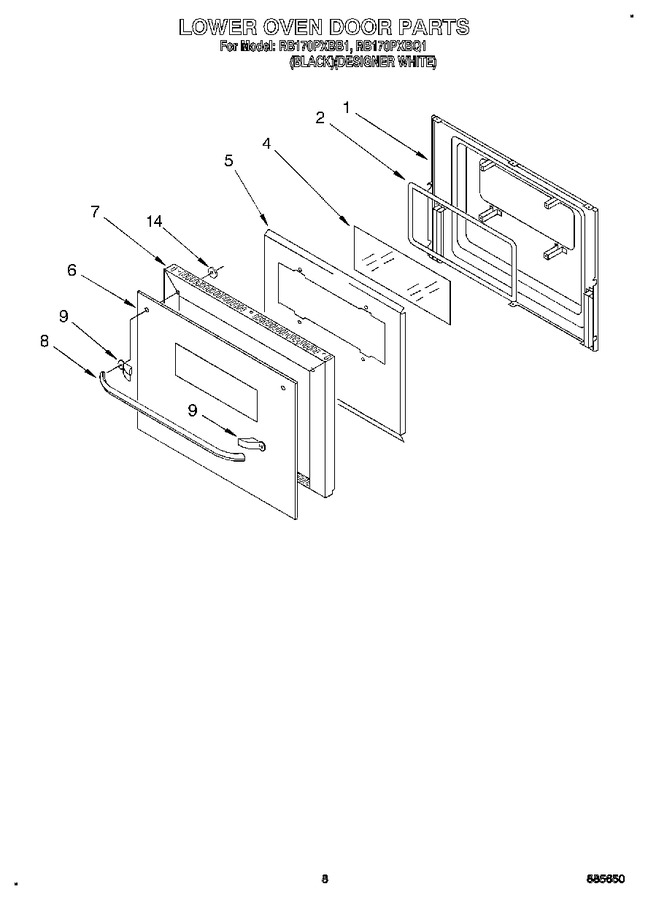 Diagram for RB170PXBB1
