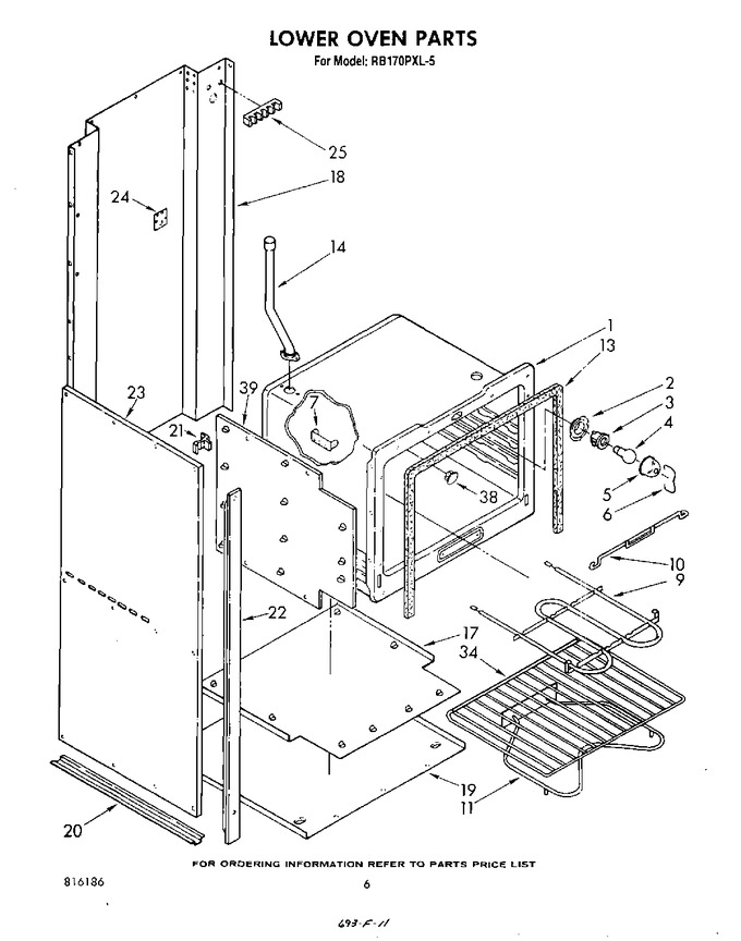Diagram for RB170PXL5