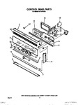 Diagram for 02 - Control Panel, Lit/optional