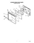 Diagram for 06 - Lower Oven Door