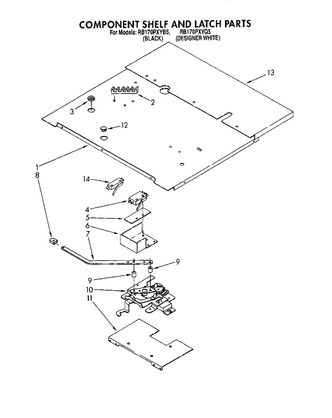 Diagram for RB170PXYB5