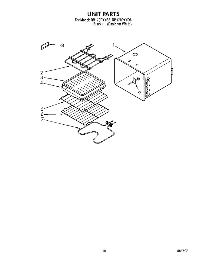 Diagram for RB170PXYB6