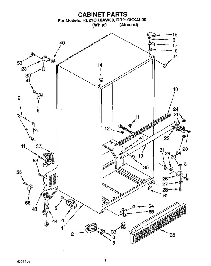 Diagram for RB21CKXAW00