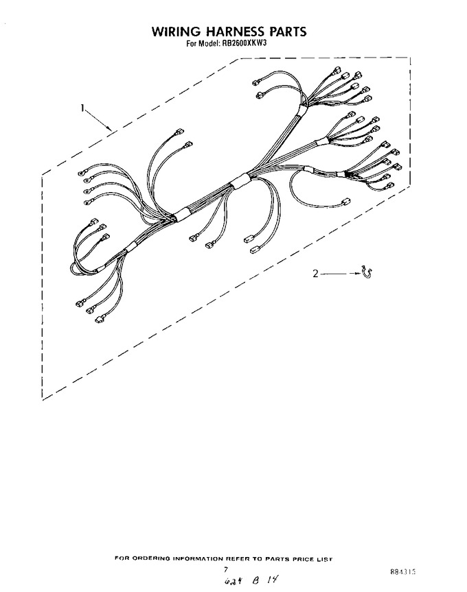 Diagram for RB2600XKW3