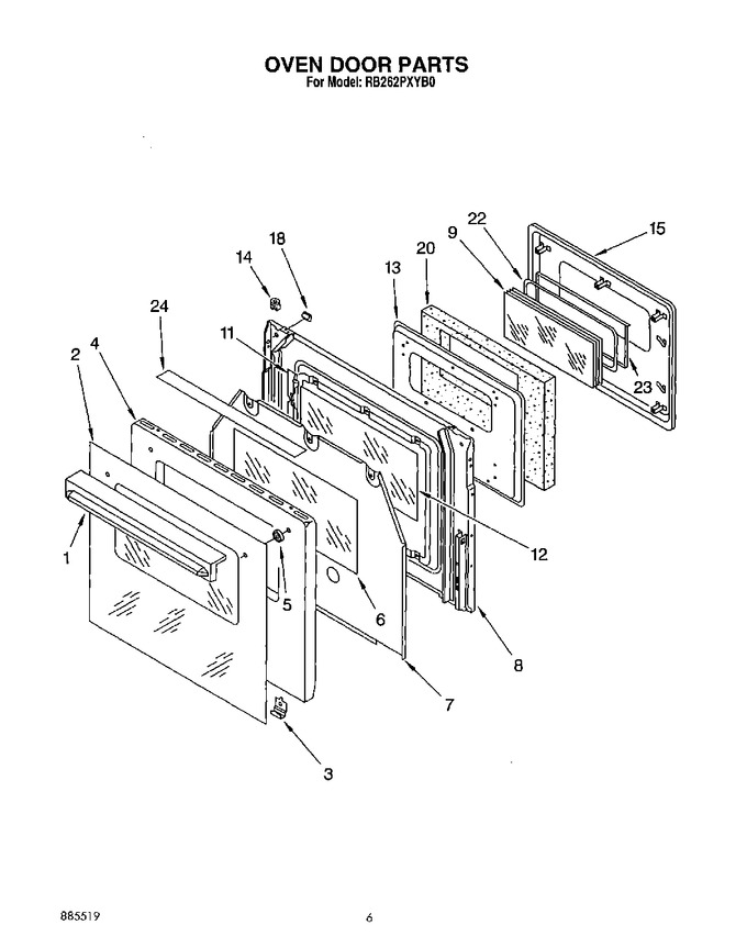 Diagram for RB262PXYB0