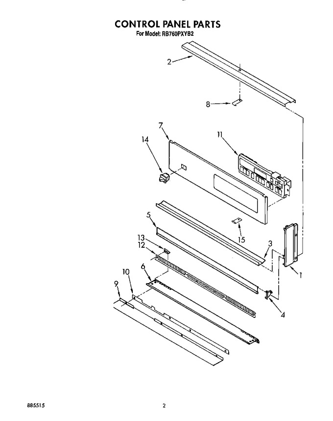 Diagram for RB760PXYB2