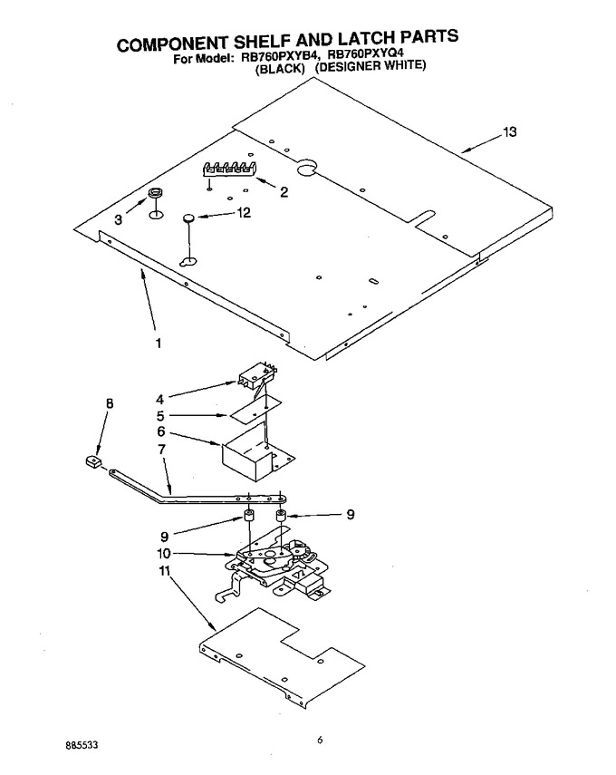 Diagram for RB760PXYB4