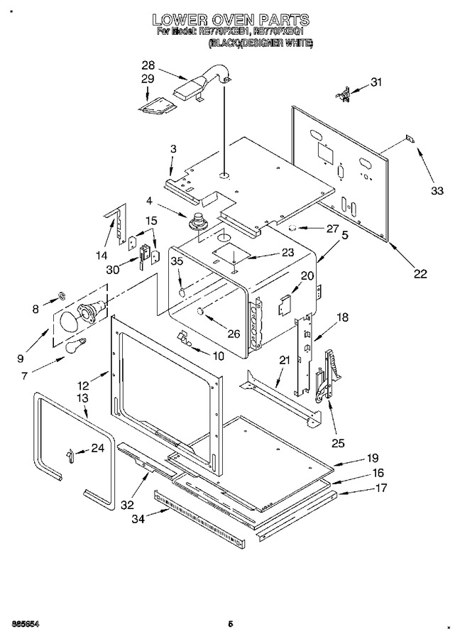 Diagram for RB770PXBB1