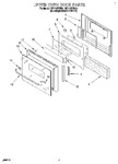 Diagram for 04 - Upper Oven Door