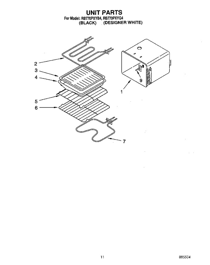 Diagram for RB770PXYB4