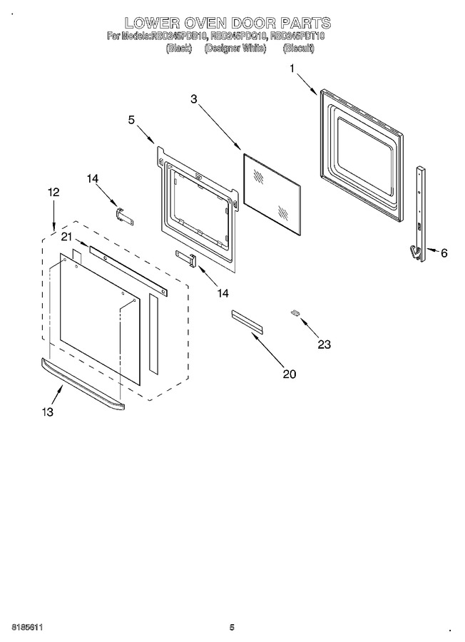 Diagram for RBD245PDQ10