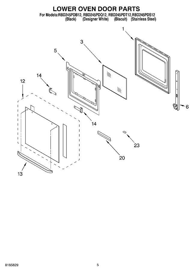 Diagram for RBD245PDS12