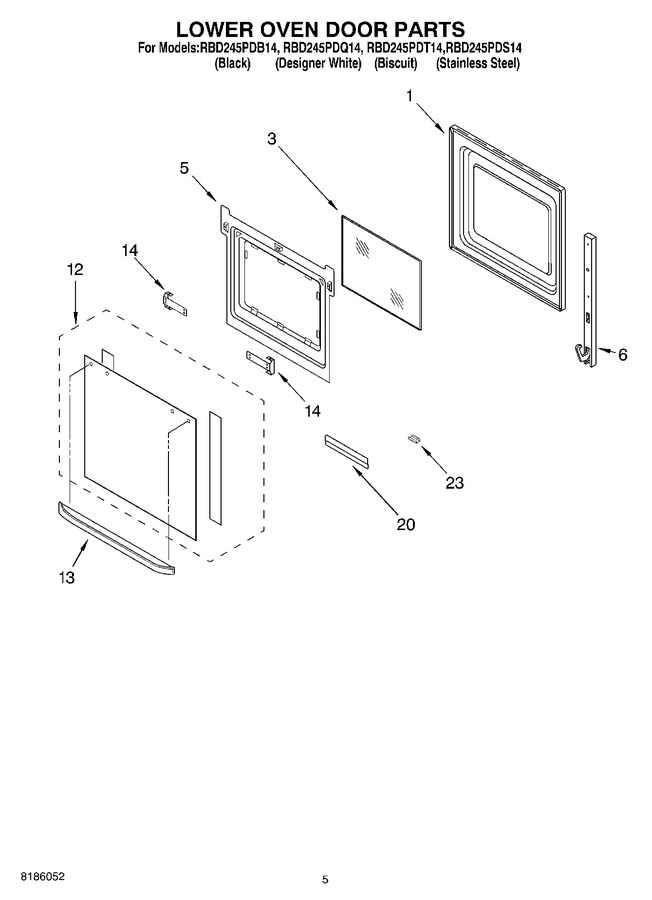 Diagram for RBD245PDQ14