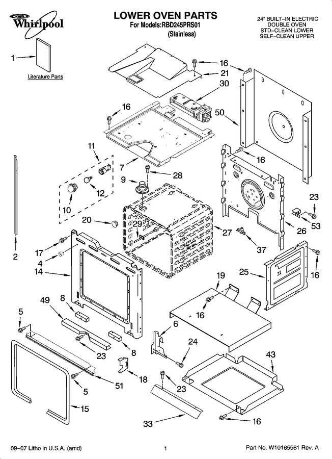 Diagram for RBD245PRS01