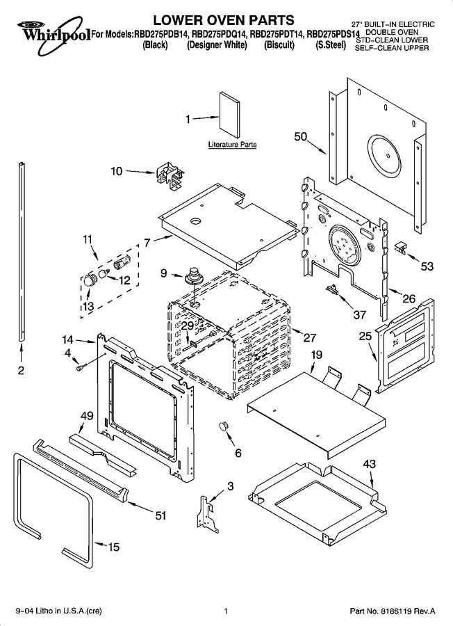 Diagram for RBD275PDQ14
