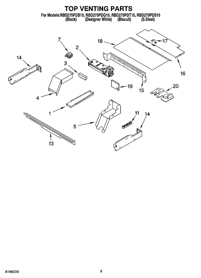 Diagram for RBD275PDQ15