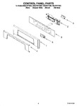 Diagram for 06 - Control Panel Parts