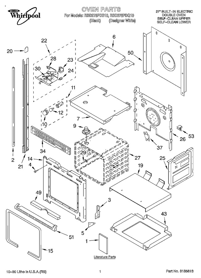 Diagram for RBD276PDQ10