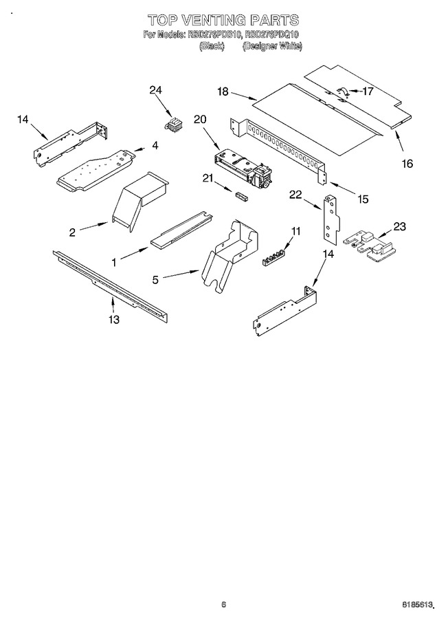 Diagram for RBD276PDQ10