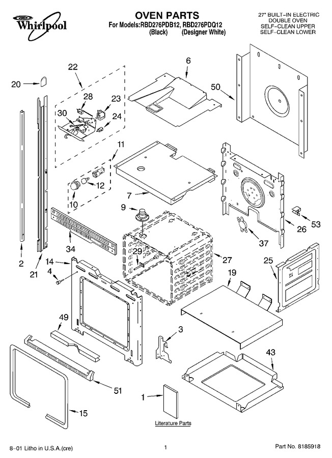 Diagram for RBD276PDQ12