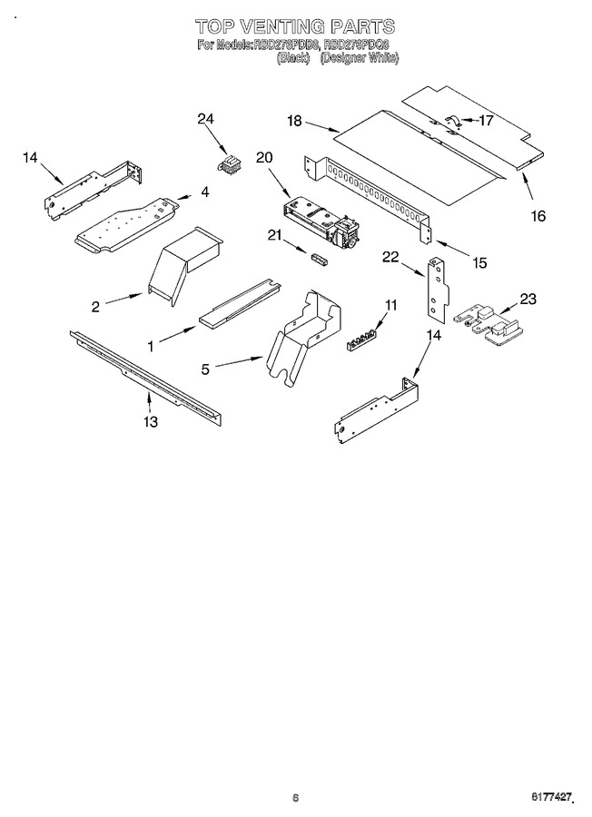 Diagram for RBD276PDQ8