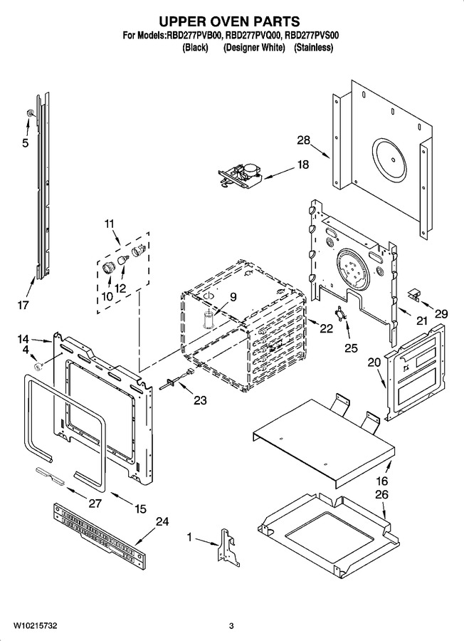 Diagram for RBD277PVB00