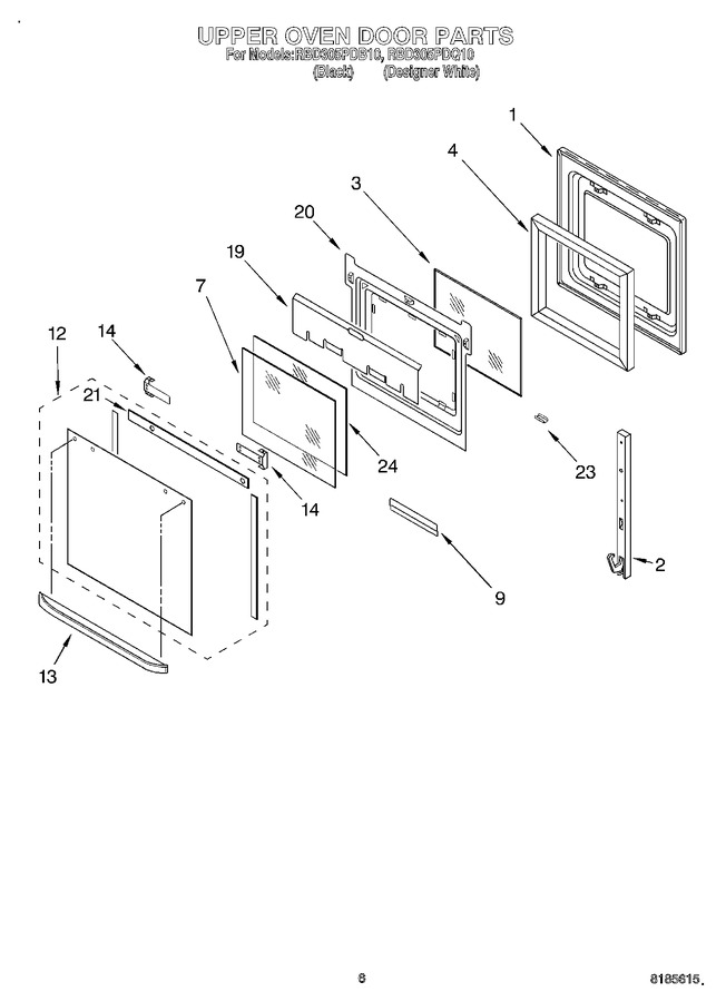 Diagram for RBD305PDQ10