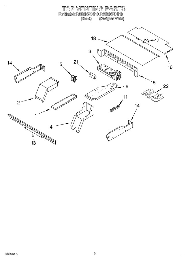 Diagram for RBD305PDQ10
