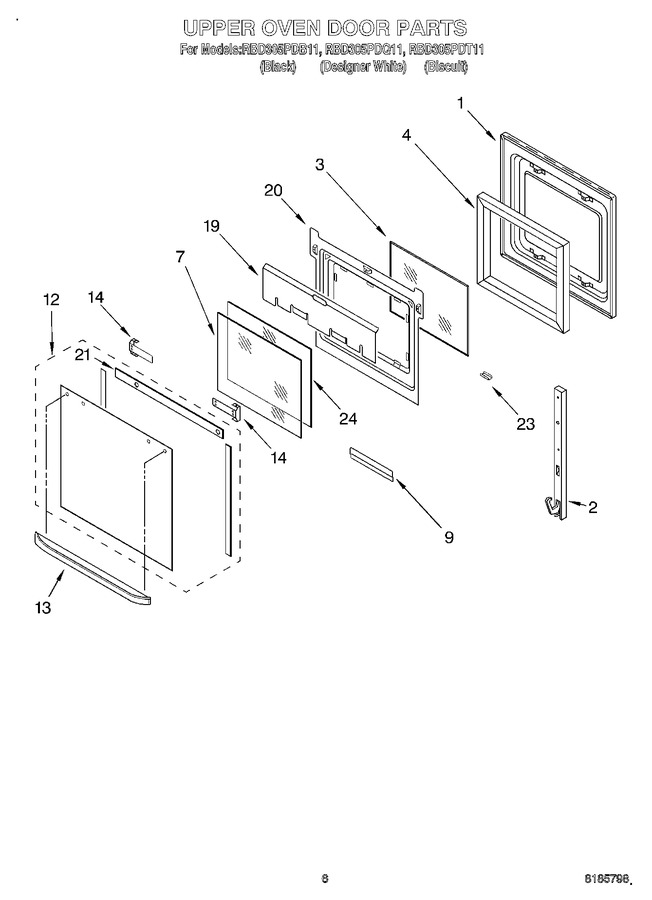 Diagram for RBD305PDQ11