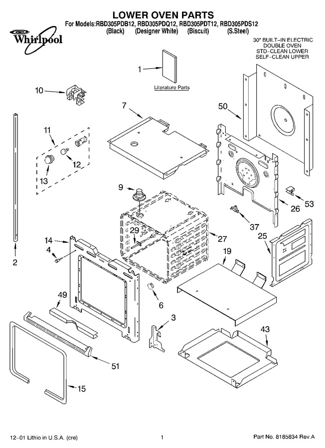 Diagram for RBD305PDT12