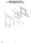 Diagram for 03 - Lower Oven Door