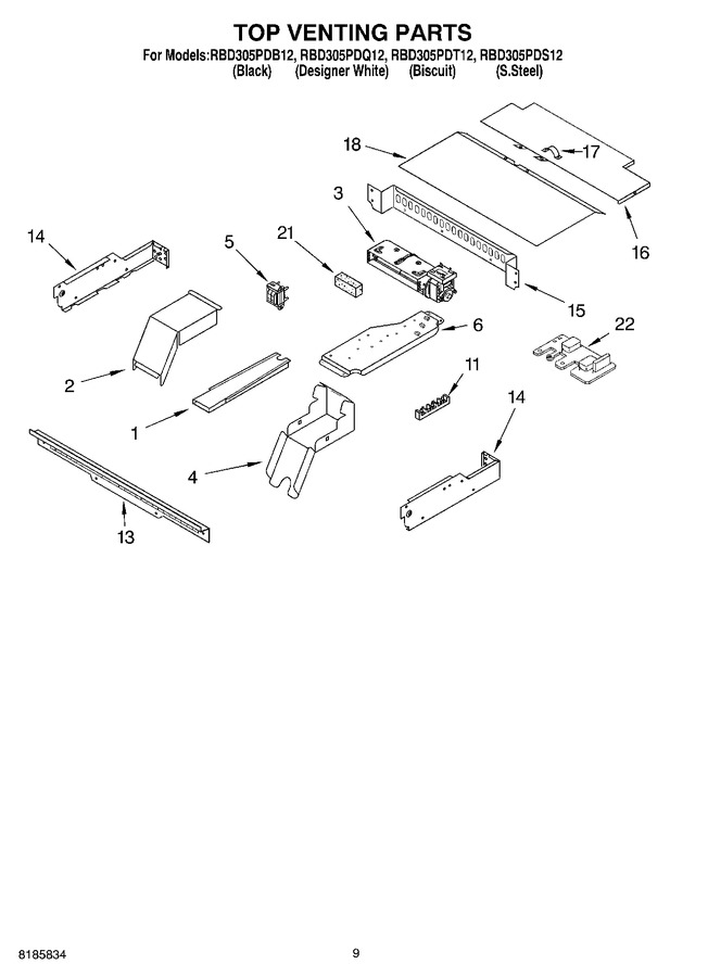 Diagram for RBD305PDT12