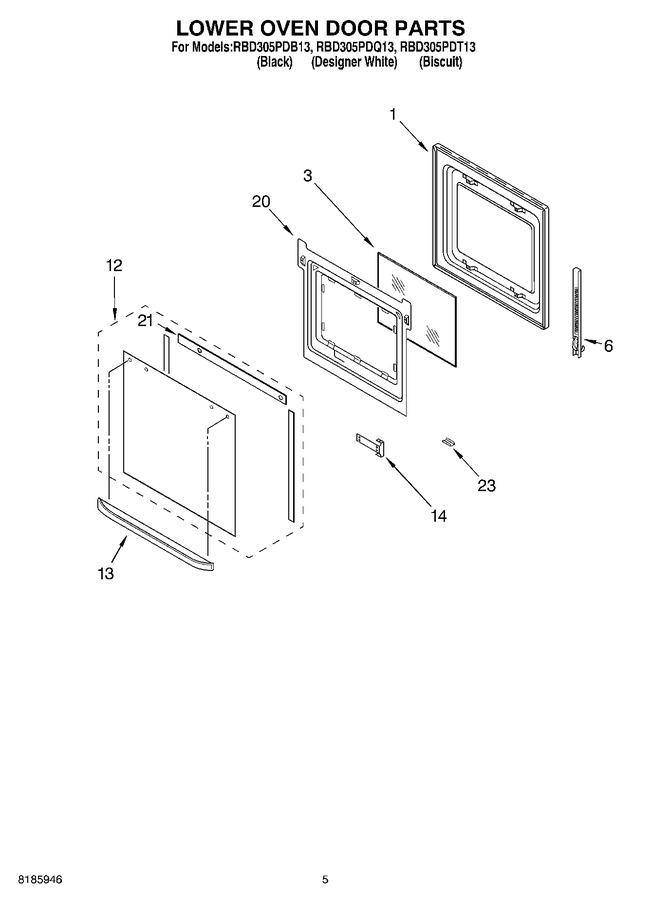 Diagram for RBD305PDQ13
