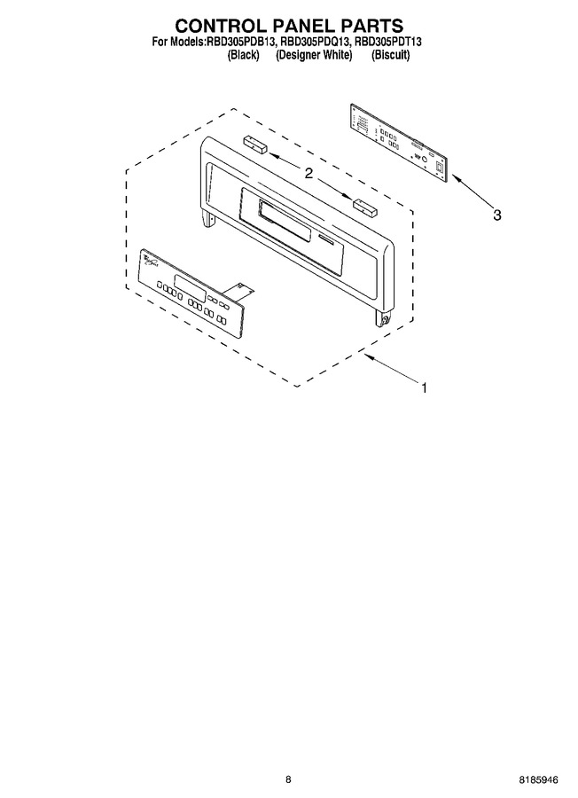 Diagram for RBD305PDQ13