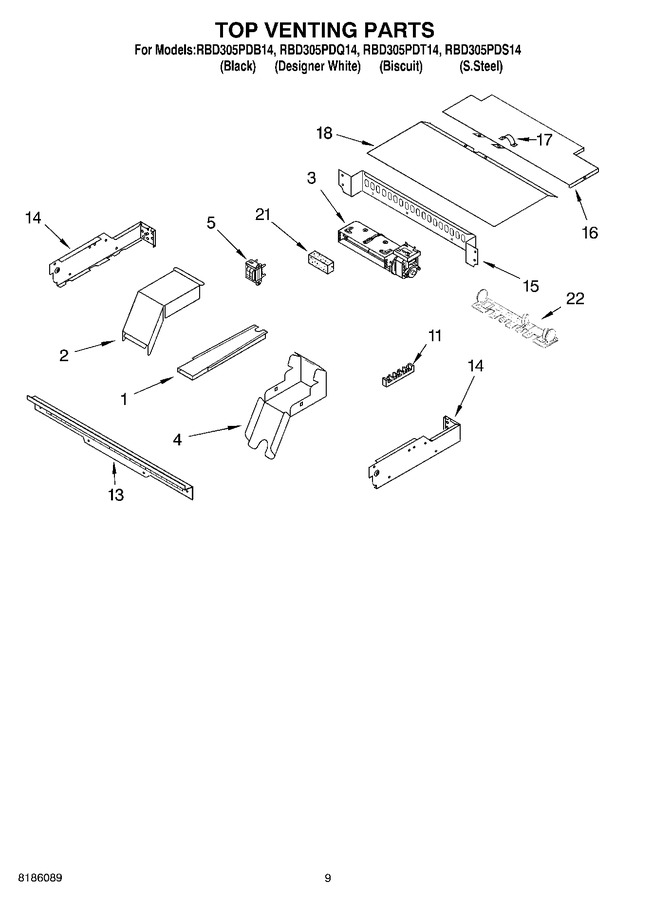 Diagram for RBD305PDT14