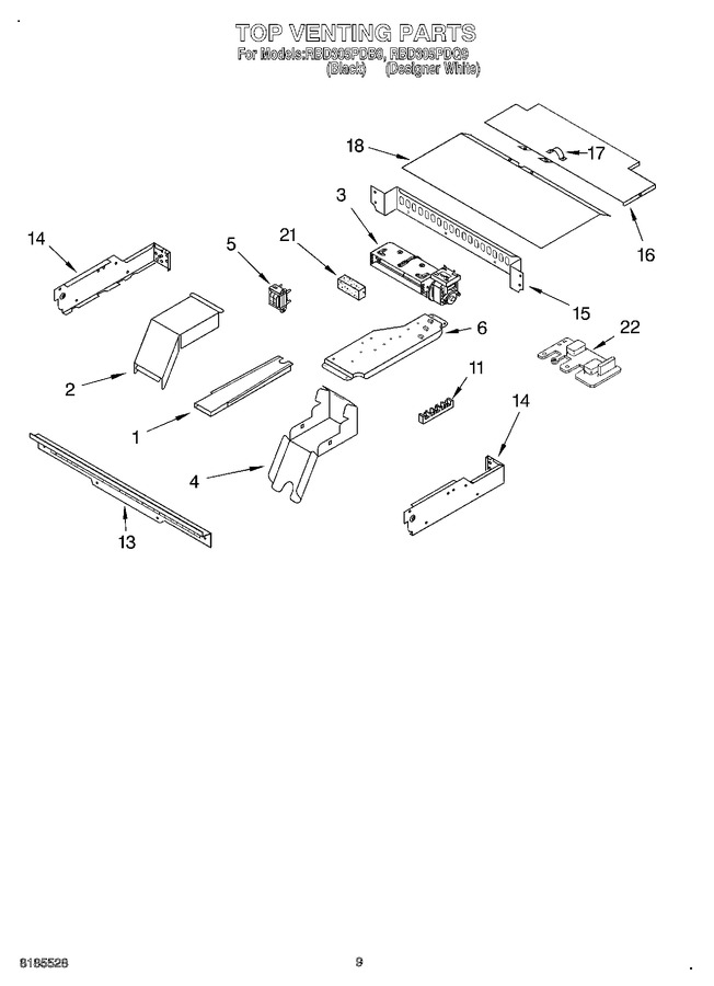 Diagram for RBD305PDQ9