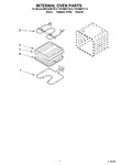Diagram for 03 - Internal Oven Parts