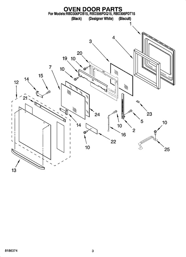Diagram for RBD306PDQ15